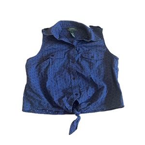 Lauren by Ralph Lauren crop tank top